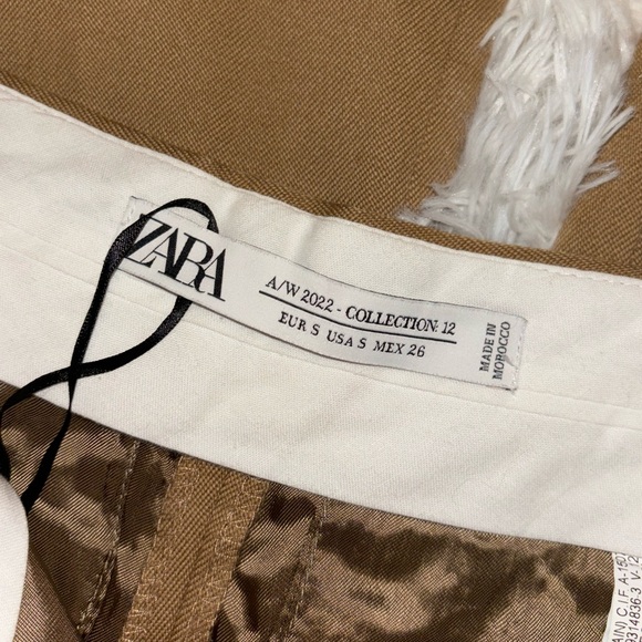 NEW ZARA Pleated Wool Pants Limited Edition - Picture 11 of 13